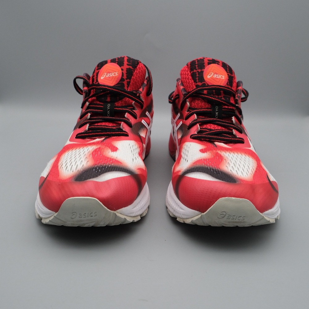 Asics Gel-Kayano 26 Tokyo Mens Red White Graphic Running Shoes 12.5 1011A952 600 - Picture 2 of 11